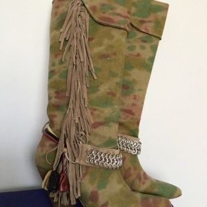 Isabel Marant Dana Camouflage Boot
